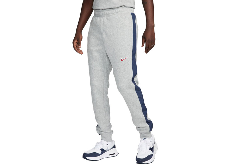 Nike Sportswear fleece joggingbroek grijs/blauw heren