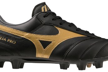 Mizuno Morelia II Pro FG voetbalschoen zwart/goud