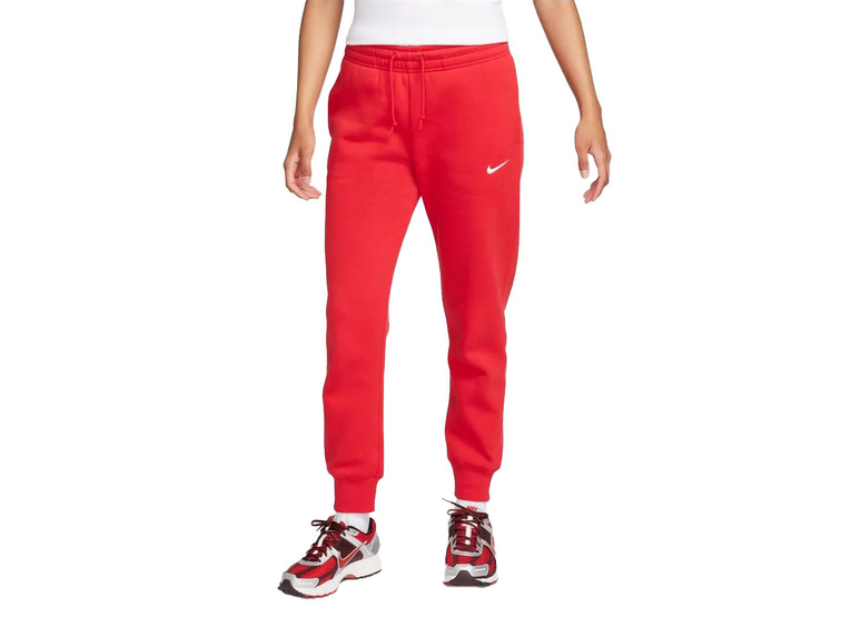 Nike Sportswear Phoenix fleece joggingbroek rood dames