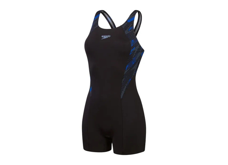 Speedo ECO+ Hyperboom splice legsuit zwart/blauw dames