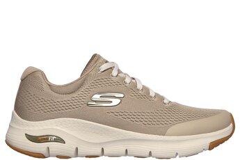 Skechers Arch fit schoen taupe heren