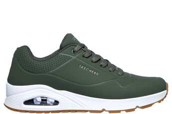 Skechers Uno Stand on air sneaker olive heren