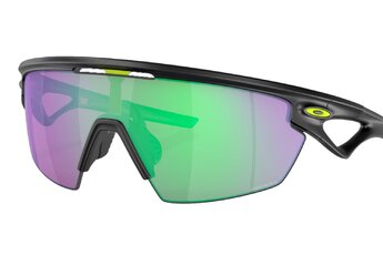 Oakley Sphaera fietsbril mat zwart/prizm road jade unisex