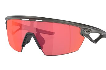 Oakley Sphaera fietsbril mat smoke grijs/prizm trail torch unisex