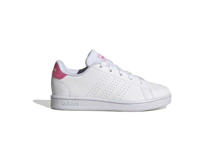 Advantage Lifestyle Court Lace sneaker wit/roze meisjes