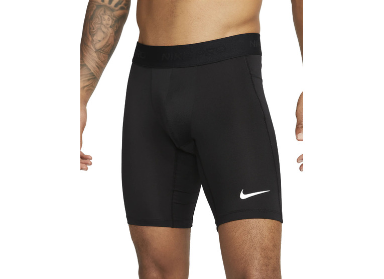 Nike Pro Dri-FIT lange fitnesshort zwart heren