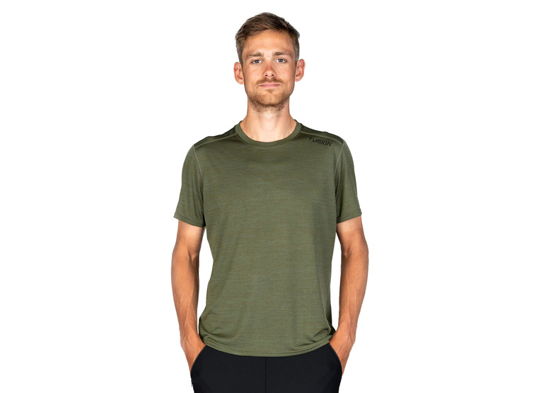Fusion C3 T-shirt groen heren