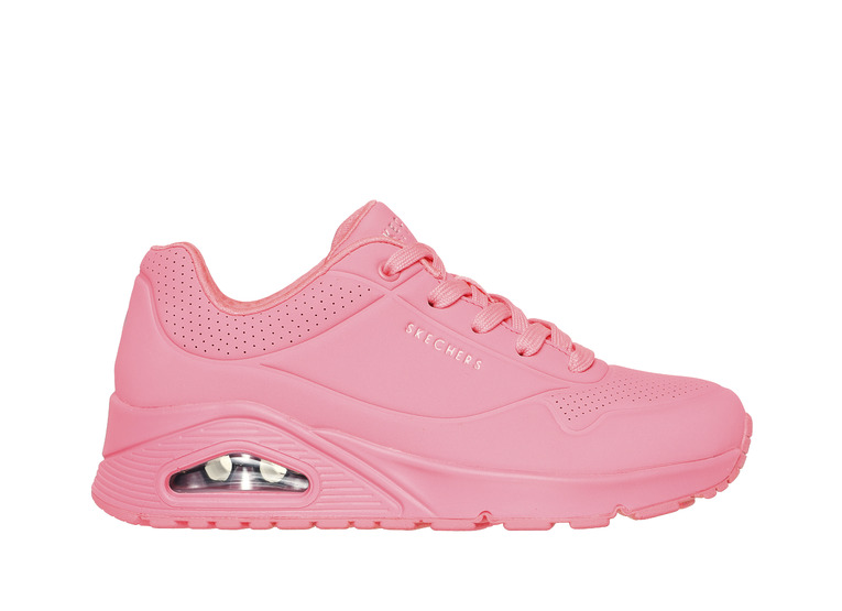Skechers Uno stand on air sneaker roze dames