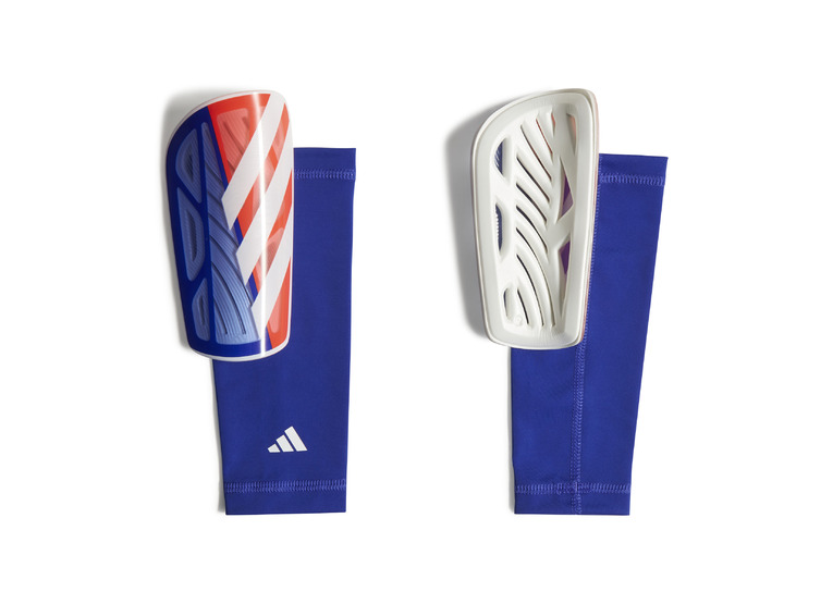 Adidas Tiro League scheenbeschermers solar red/lucid blue