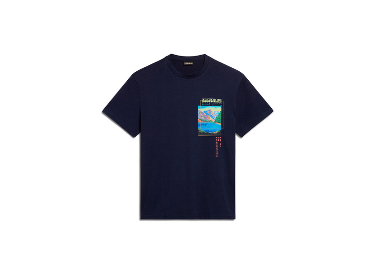 Napapijri Canada T-shirt marineblauw heren