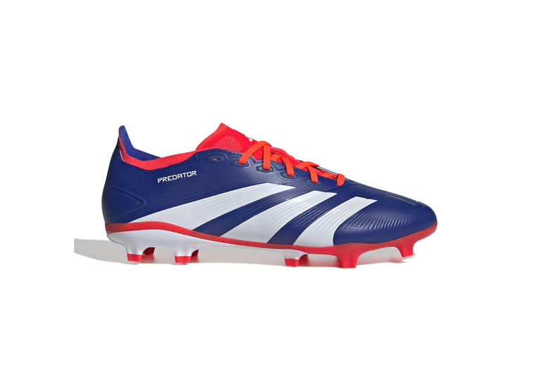 Adidas Predator League FG voetbalschoenen lucid blue/wit/solar red