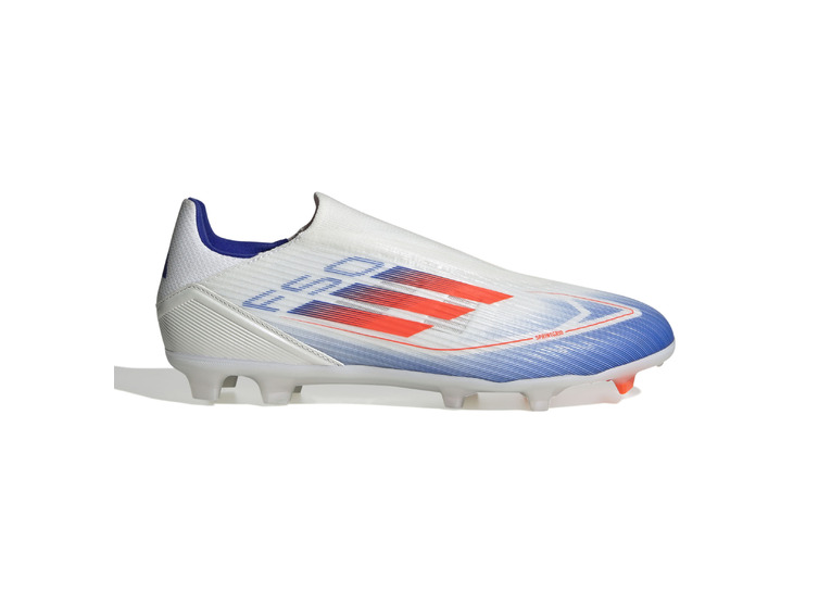 F50 League Veterloze MG voetbalschoen wit/lucid blue/solar red