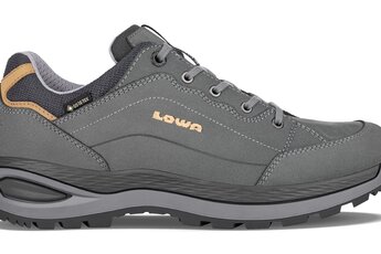 Lowa Renegade Evo GTX Lo wandelschoen graphite/apricote dames