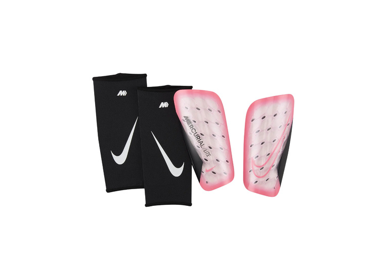 Nike Mercurial Lite scheenbeschermers sunset pulse/zwart unisex