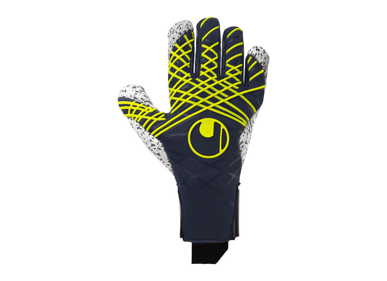 Uhlsport Prediction Supergrip+ HN keepershandschoen blauw/geel unisex