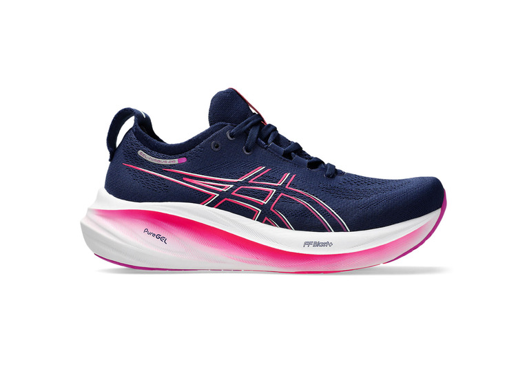 Asics Gel-Nimbus 26 loopschoen blue expanse/bold magenta dames