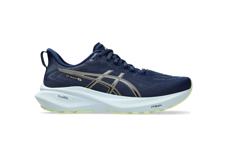 Asics GT-2000 13 loopschoen blauw expanse/champagne dames