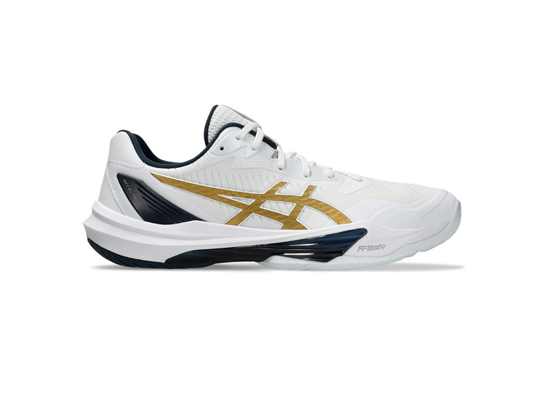 Asics Sky Elite FF 3 indoorschoen wit/goud heren