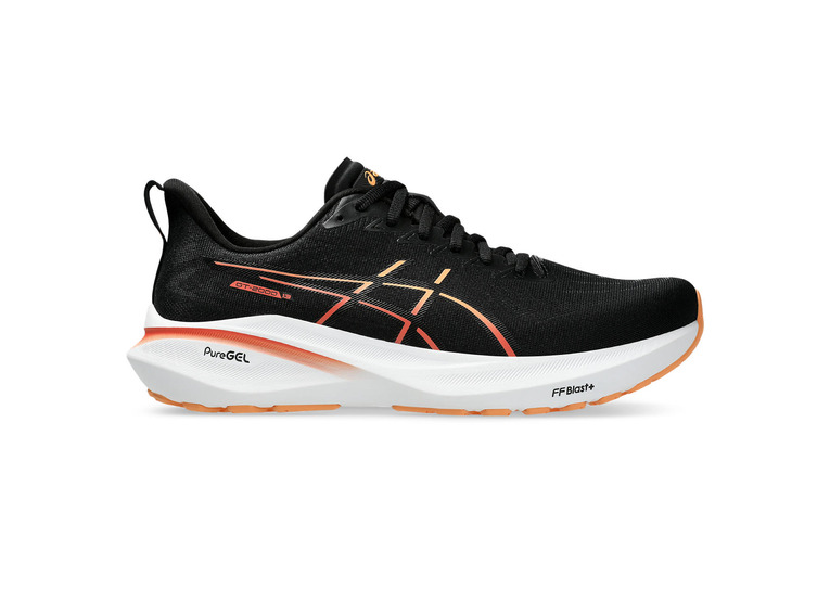 Asics GT-2000 13 loopschoen zwart/faded orange heren