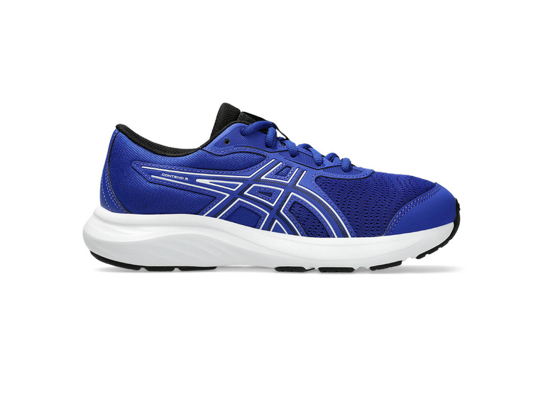 Asics Contend 9 GS loopschoen true blue/wit KIDS