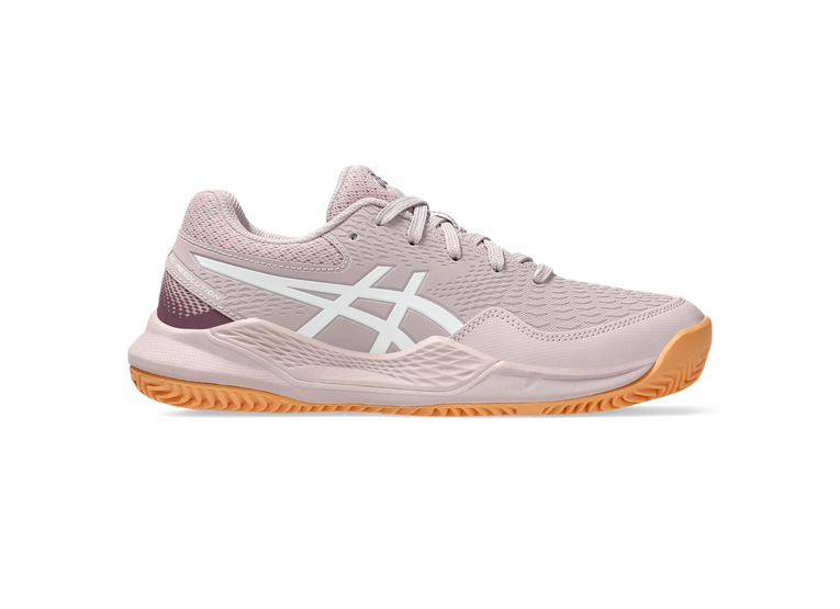 Asics Gel-Resolution 9 GS clay tennisschoen watershed rose/wit KIDS