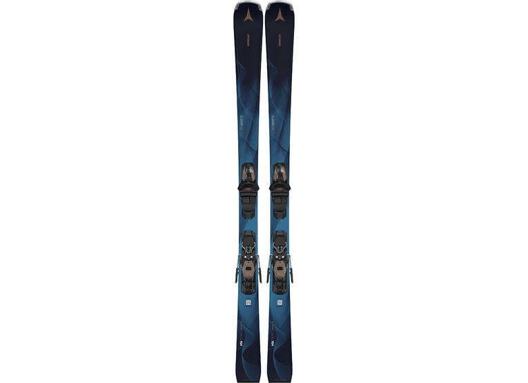 Atomic Cloud Q9 ski + M 10 GW binding blauw dames