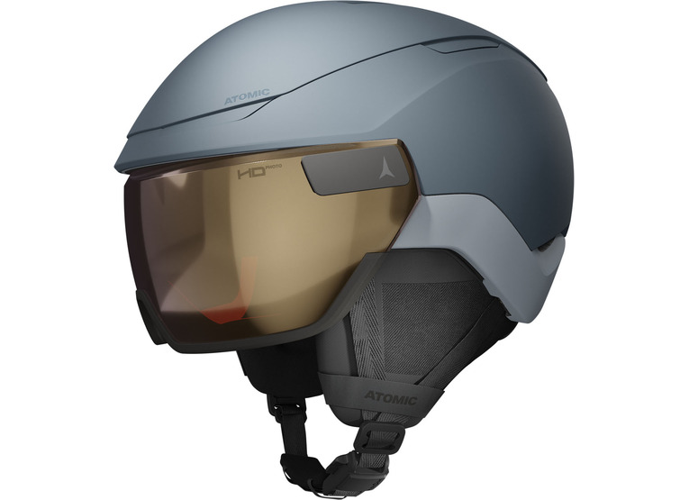 Atomic Revent GT Amid skihelm met HD photo vizier grijs unisex