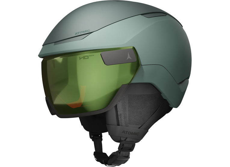 Atomic Revent GT Amid Visor HD Photo skihelm met vizier groen unisex