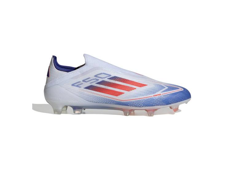 Adidas F50 Elite Veterloze FG voetbalschoen wit/solar red/lucid blue