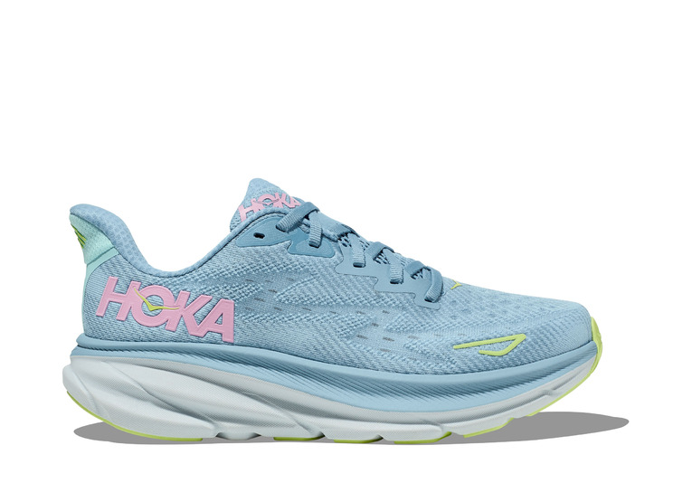 Hoka Clifton 9 loopschoen dusk/pink twilight dames