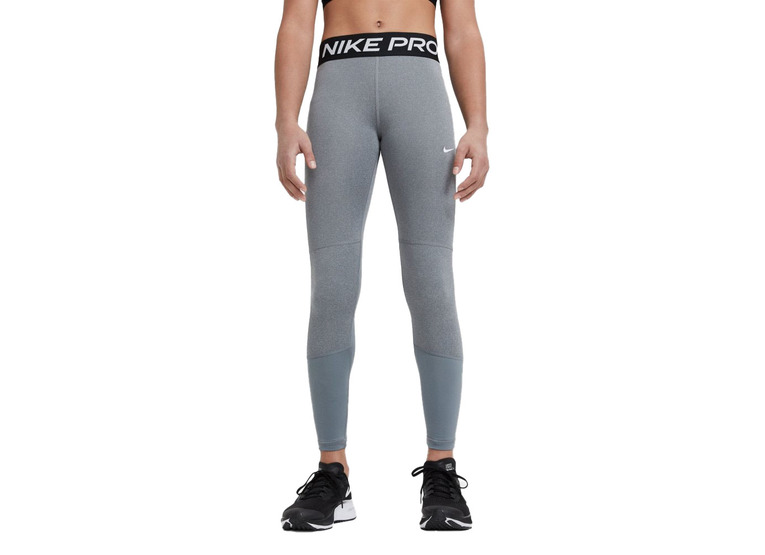 Nike Pro Dri-FIT legging grijs meisjes
