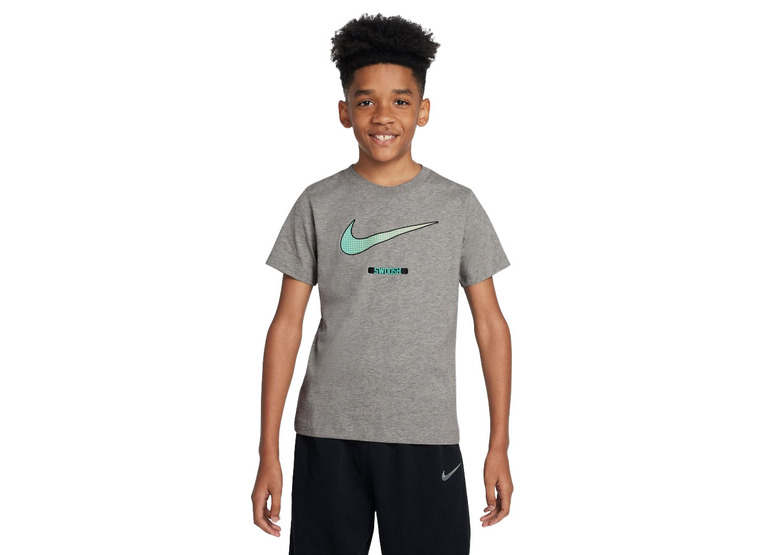 Nike Sportswear Swoosh T-shirt grijs KIDS