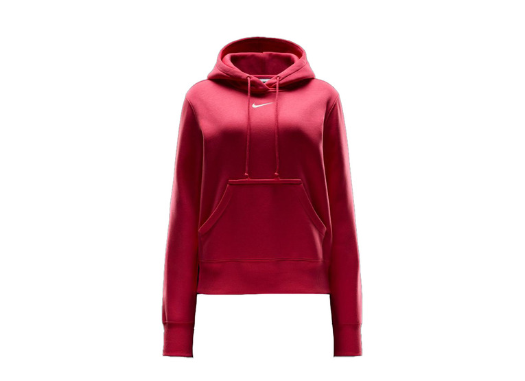 Nike Sportswear Phoenix fleece hoodie aster pink dames