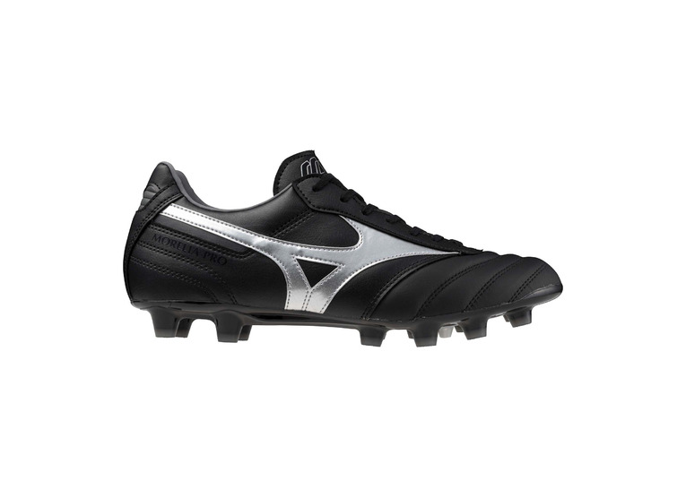 Mizuno Morelia II Pro FG voetbalschoen zwart/zilver