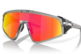 Oakley Latch panel fietsbril grijs inkt/prizm ruby unisex