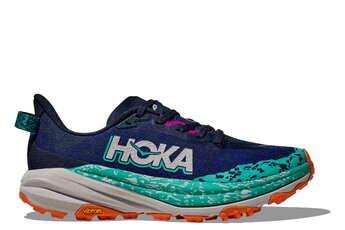 Hoka Speedgoat 6 trailschoen varsity navy/meteor dames