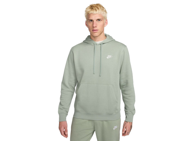 Nike Sportswear Club fleece hoodie groen heren