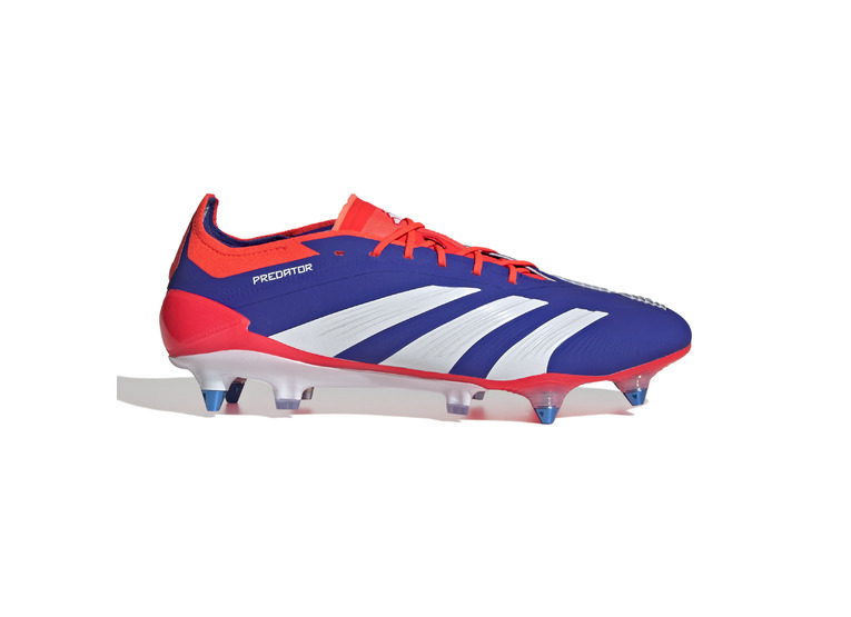 Adidas Predator Elite SG voetbalschoen lucid blue/wit/solar red