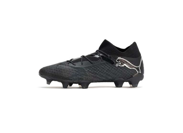 Puma Future 7 ultimate FG/AG voetbalschoen zwart/zilver