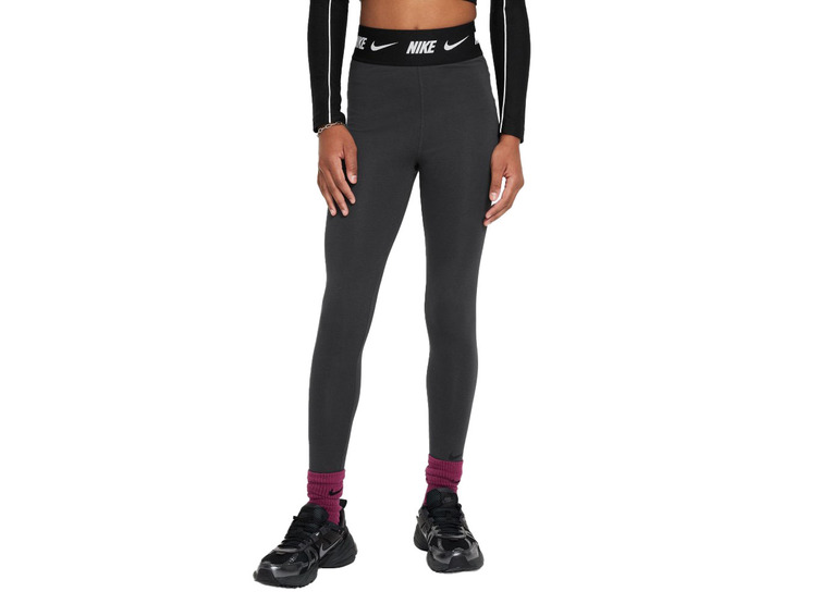 Nike Sportswear favorites legging met hoge taille grijs meisjes