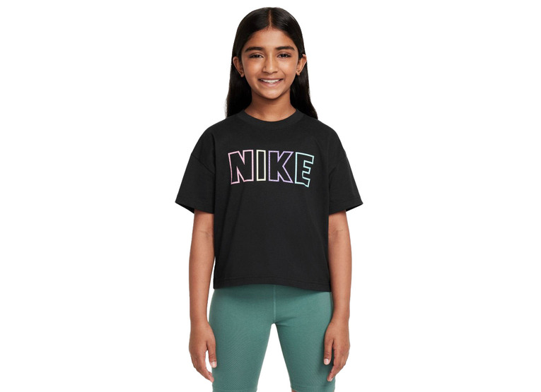 Nike Sportswear Essential T-shirt zwart meisjes