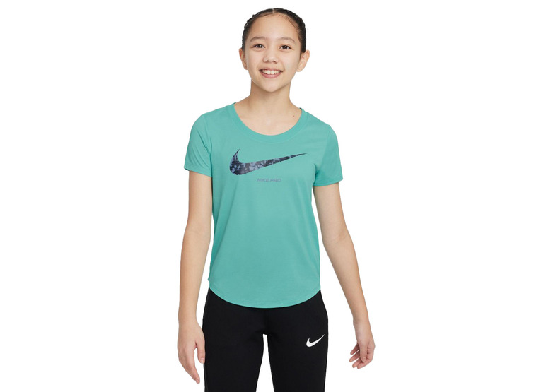 Nike Dri-FIT T-shirt green frost meisjes