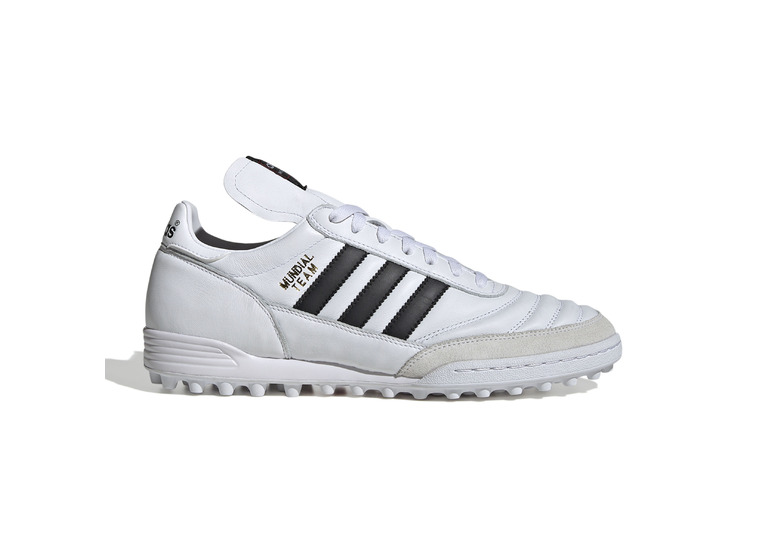 Adidas Mundial team TF voetbalschoen wit/zwart/gold metallic