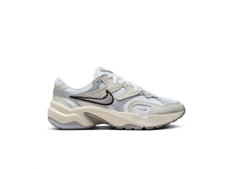 Nike AL8 sneaker wit/zwart/sail/metallic silver dames