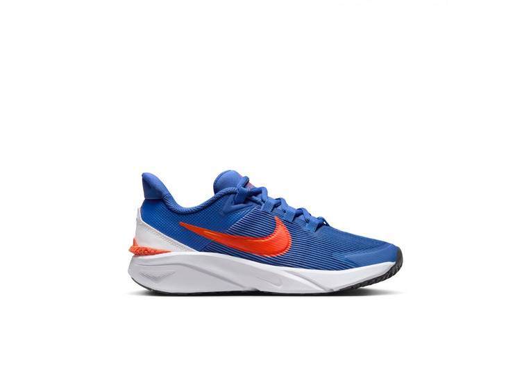 Nike Star Runner 4 loopschoen Astronomy blue/wit/oranje KIDS