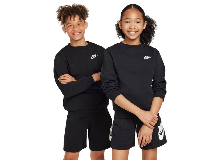 Nike Sportswear Club Fleece sweatshirt zwart KIDS