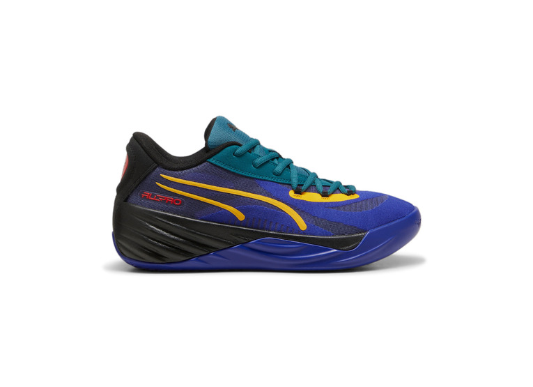 Puma All-Pro Nitro crowd craze basketbalschoen lapis lazuli/cold green/zwart heren