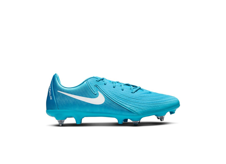 Nike Phantom GX 2 academy SG Low top voetbalschoen blue fury/wit