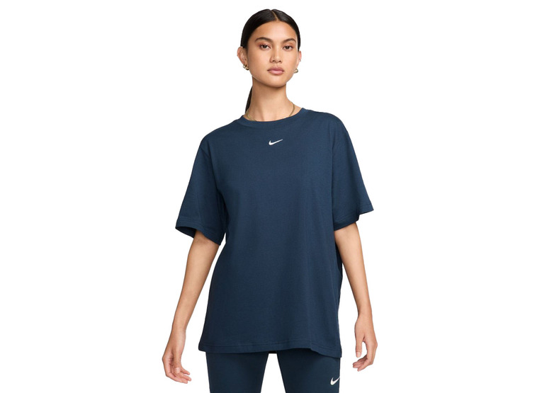 Nike Sportswear Essential T-shirt navy dames