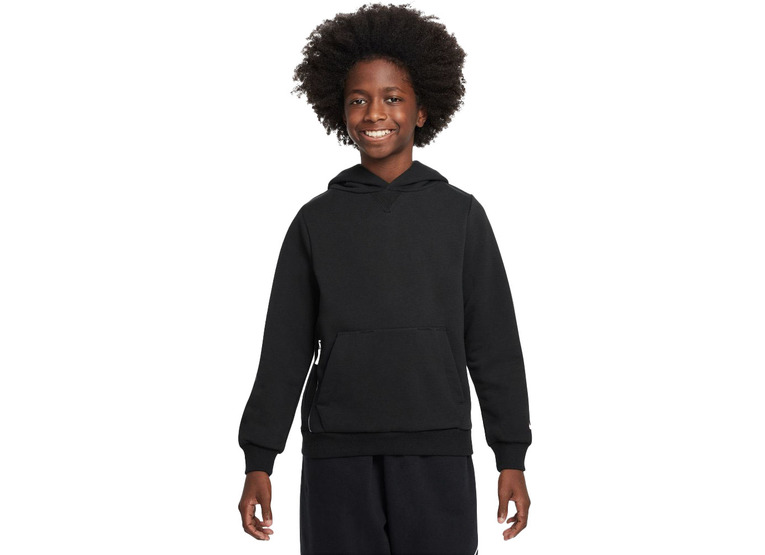 Nike Standard Issue Dri-FIT fleece hoodie zwart KIDS